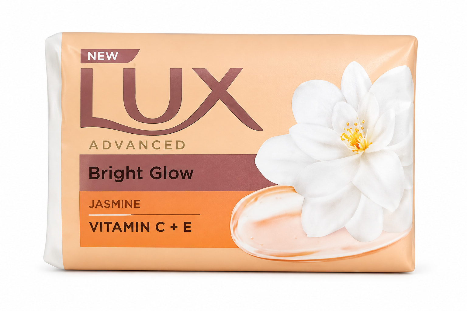 LUX Advanced Bright Glow Jasmine Soap (Pack of 3)